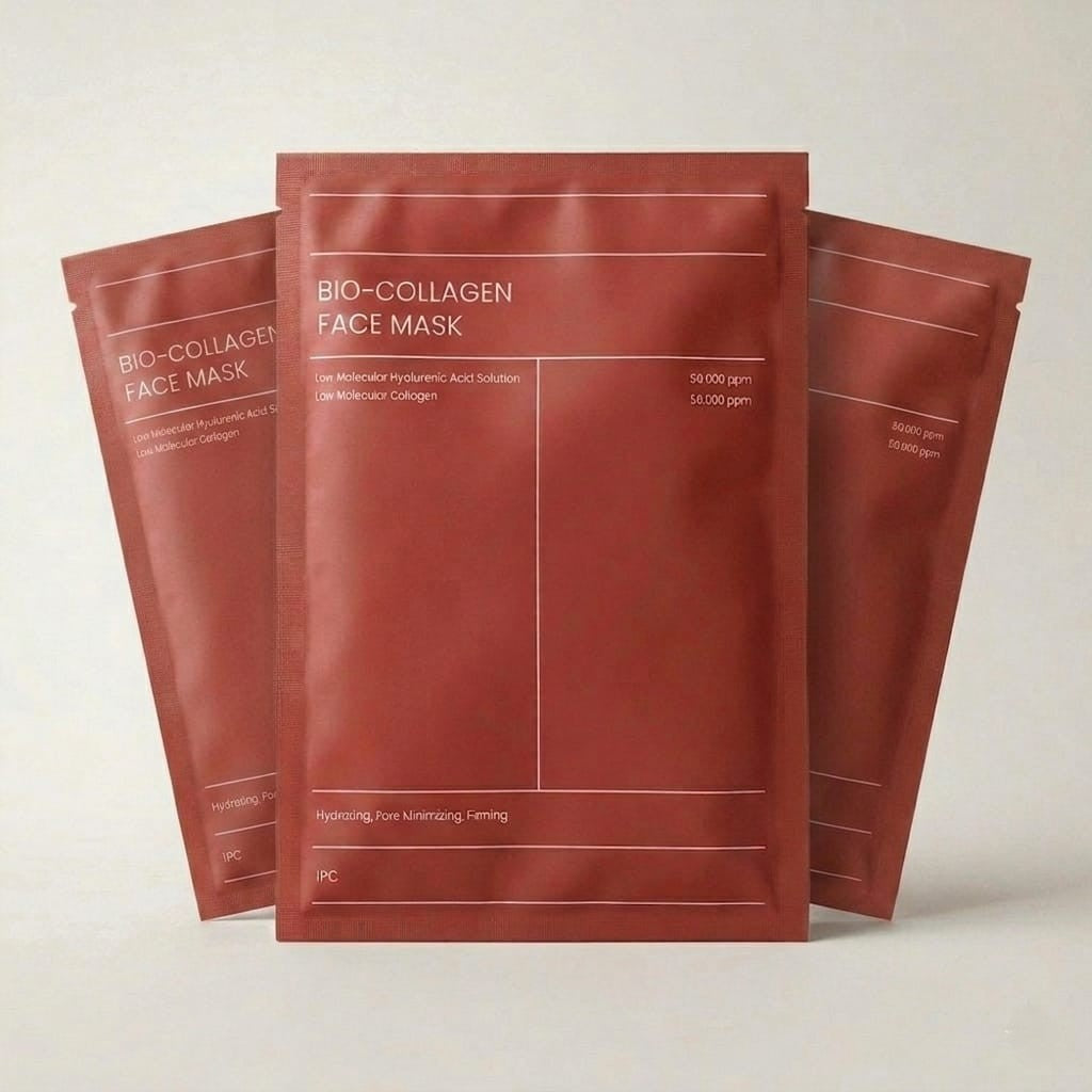 Bio Collagen-Real Deep Mask, Pack Of 3